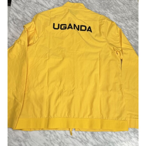 Nike Uganda International Team Issue Pro Elite Track Jacket Yellow Women' Large - Picture 8 of 10